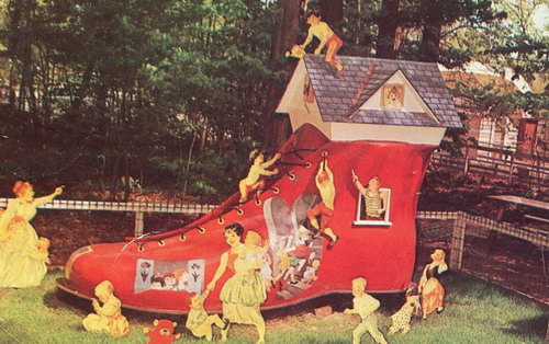 Deer Forest - Old Postcard (newer photo)